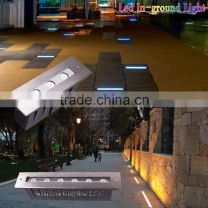 18W Rectangular Outdoor Led Ground Light IP67 Waterproof Outdoor Lighting thumbnail-1