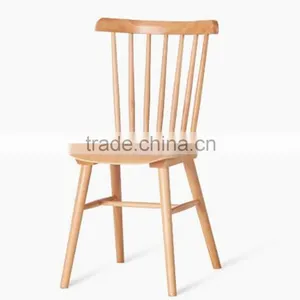 Cafe Restaurant Wood Dining Chair in Dining Room thumbnail-6