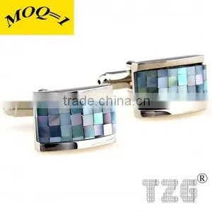 TZG01599 Shell Cufflink thumbnail-1