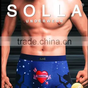 Compression Fitty Basic Mens Underwear Boxers;wholesale Men Penis Boxer Briefs thumbnail-2