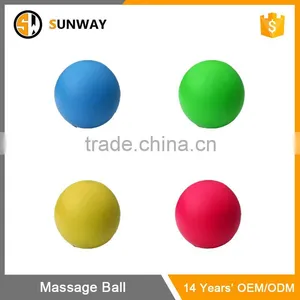 Custom Logo Silicone Body Foot Rubber Lacrosse Ball Peanut Massage Ball thumbnail-2