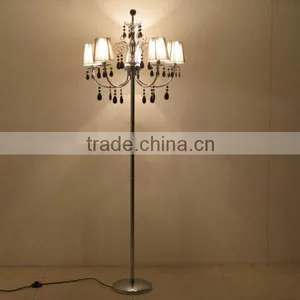 Crystal Fabric Floor Lamp Lights Lighting thumbnail-1