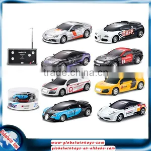 1:43 Diecast Model Alloy Car, 27Mhz/40Mhz Mini rc Racing Car With Remote Control, 8 Designs for Selection thumbnail-1