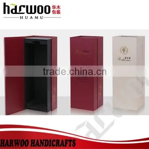 Hinged Paper Wine Gift Box for Sale thumbnail-4