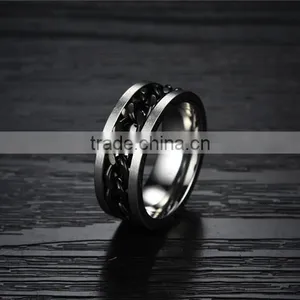 2016 New Man Accessories Stainless Steel Ring Fashionable Gay Ring Men thumbnail-3