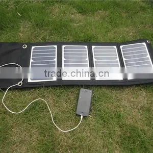 18W Portable Folding Solar Charger Bag For Moble Phone thumbnail-1