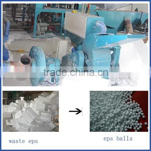 EPS Crusher for Recycled Polystyrene Beads Quality Choice thumbnail-1