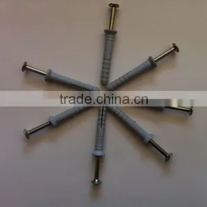 Nylon Fixing Anchor With Nail Screw thumbnail-1