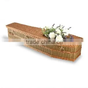 Factory Direct Hot Sale Wicker Coffin thumbnail-1