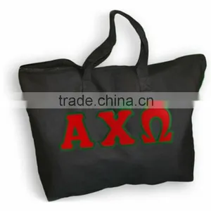 Alpha Chi Omega Lettered Tote Bag thumbnail-1
