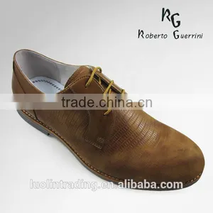 Wholesale Leather Lace up Man Shoe thumbnail-1