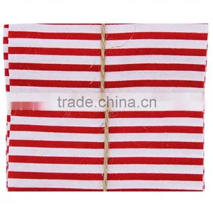 Red Colour Cross Grain Cotton DIY Fabric thumbnail-4