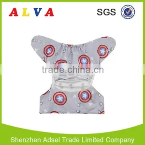 Alva 2016 Environmental Washable Printed Patterns Diaper Cover Adult Diaper Covers thumbnail-1
