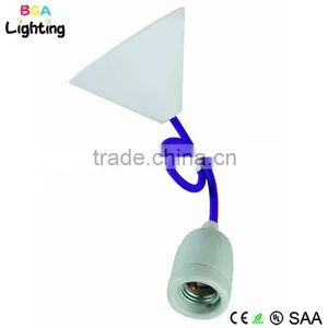 E27 Porcelain Ceiling Lighting With Ceramic Ceiling Rose thumbnail-2