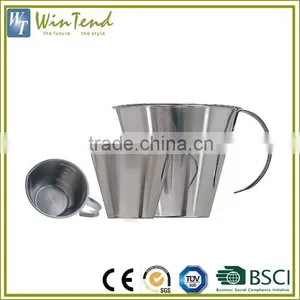 Measuring Jug Stir and Pourer Food Garde Frothing Pitcher Digital Measuring Cup for Coffee thumbnail-1