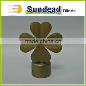 Designer Curtain Pole Curtain Accessory Copper Silver for Wholesale Curtain Finial thumbnail-3