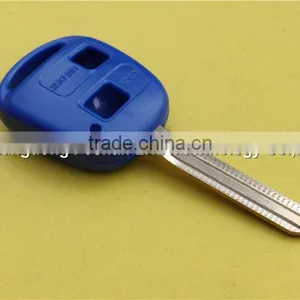 Fast Shipping Toyota Remote Key Shell Key Case 2 Buttons Toy43 in Blue Quality Choice thumbnail-2