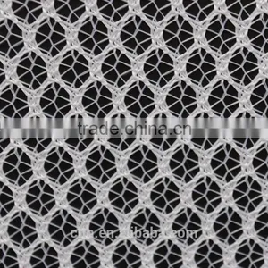 Polyestyer Wholesale Machine Knitting Net Mesh Fabric thumbnail-1