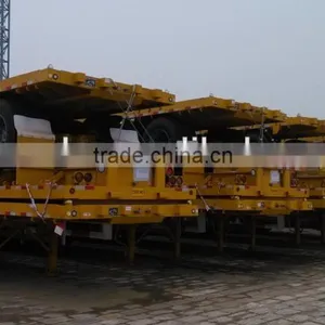 2016 New Hot Sale 3 Axle 40 ft Container Semi Trailer Made in China for Ethiopia thumbnail-4