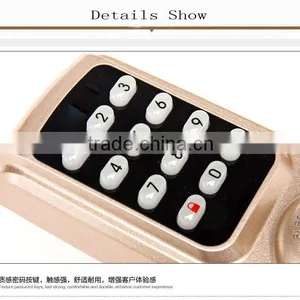 Mechanical Push Button Digital Combination Keyless Code Door Lock thumbnail-2