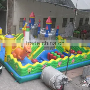 Inflatable Fun City Amusement Park, Bouncy Castle Game thumbnail-1