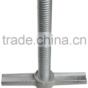 Adjustable Scaffolding Hollow Screw Jack Base thumbnail-1