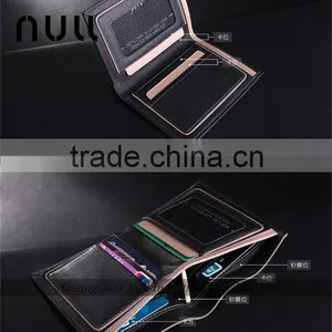 Durable Inner Design Fashion Bilfold Handmade Wallet Brand Wallet for Men thumbnail-1