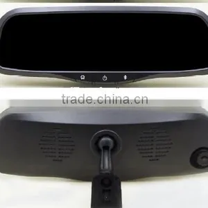 Rearview Mirror Gps Android 5 Inch With Rear View Camera DVR Radar Detector thumbnail-2