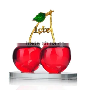 Factory Oem Cherry for Home Decoration k9 Hanging Glass Crystals thumbnail-1