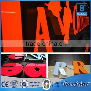 Custom Brand Logo Epoxy Resin Front-lit Advertising Outdoor Sign Letter thumbnail-4