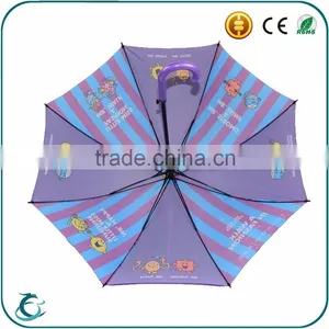 China Brand Wholesale Durable Fiberglass Ribs Crook Handle Umbrella thumbnail-4