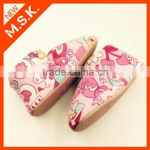 Winter New Fashion Colorful Printed Kids Velvet Slipper Boot thumbnail-5