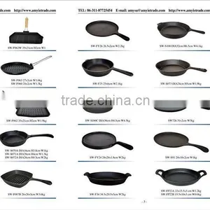Cookware Cast Iron, Cast Iron Skillet, Cast Iron Steak Pan thumbnail-2