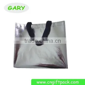 Silver Non Woven Garment Bag Non Woven Laminated Bag With Logo thumbnail-6
