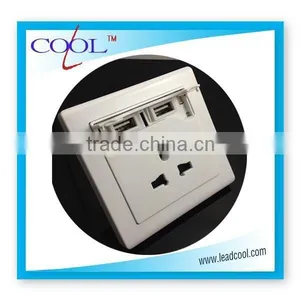 Universal Electric Extension Usb Wall Socket/usb Socket thumbnail-2