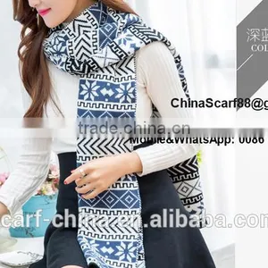 Wool Ethnic Scarf Wholesale thumbnail-2