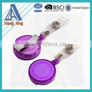 ABS Material Promotional Gifts Custom id Badge Holder Pull Reel thumbnail-1