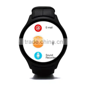 D5 1.3" 360x360 Android 4.4 OS 512MB + 4GB MTK6572 Smart Watch With SIM Wifi Bluetooth Heart Rate Smartwatch thumbnail-5