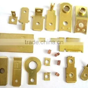 OEM Customed Brass Stamping Metal Connector Parts thumbnail-1