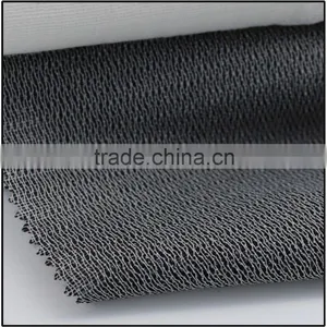 Polyester/viscose Weft-insert Hard Feeling Fusible Woven Interlining for Robe thumbnail-1