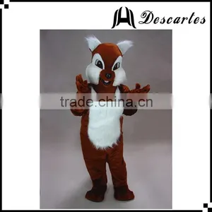 Long Plush "L" Size Xmas Adult Reindeer Walking Costume for Festival Dress thumbnail-1