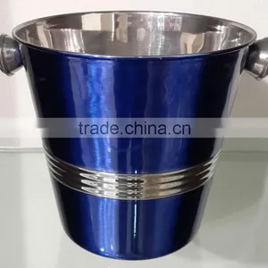Coloured Ice Bucket Ribbed thumbnail-1