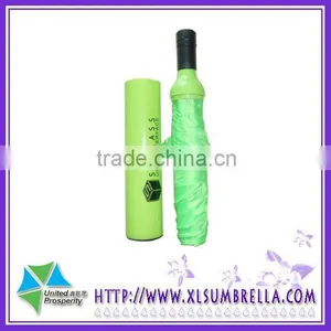 Manual Wine Folding Bottles Umbrella thumbnail-1