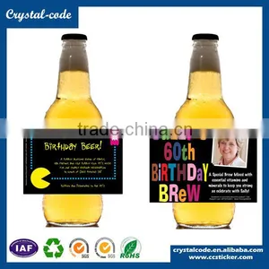 Used in Any Industry Emulsion-based Adhesive Multicolor Printing Hot-melt Beer Label thumbnail-4