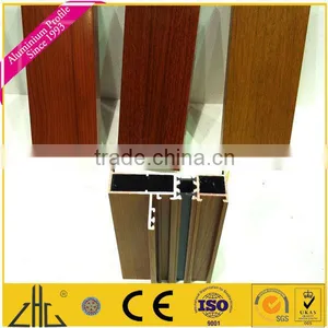 WOW!!!aluminum Profile Color Coated Aluminium/wood Grain Powder Coating Profiles Extrusion Manufacture Supply Factory thumbnail-1