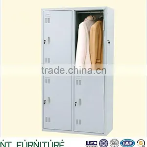 4 Doors Metal Clothes Locker With Adjustable Shelves From Metal Factory thumbnail-4