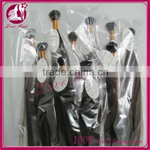 Hot Selling Brazilian Hair Flat Hair Extension/I-Tip,U-Tip,V-Tip Hair Extension thumbnail-1
