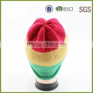 Colorful Girl Hats Blank Wholesale Knit Beanie thumbnail-3