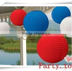 Chinese Round Paper Lantern for Christmas Decoration thumbnail-2