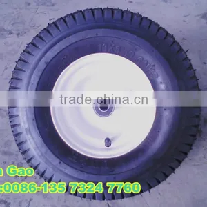 Turf Tires / Lawnmower Rubber Wheels 13x6.50-6 thumbnail-1